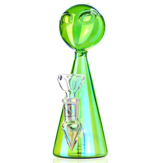 Martian Madness Alien Glass Water Pipe DAB Rig Glass Smoking Pipe Hookah